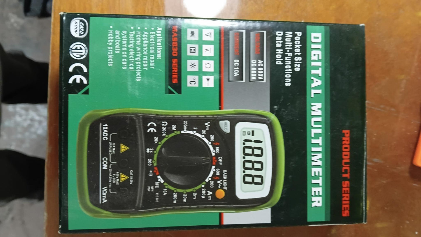 Multimeter for a secret Drone lab in UKRAINE