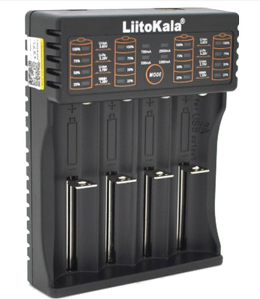 Lithium battery charger for a secret fiber optic drone lab in UKRAINE