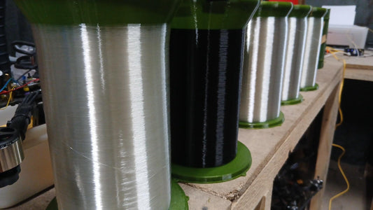 1 mission's worth of Optical Fiber for a Drone in Ukraine - 25 KILOMETERs!