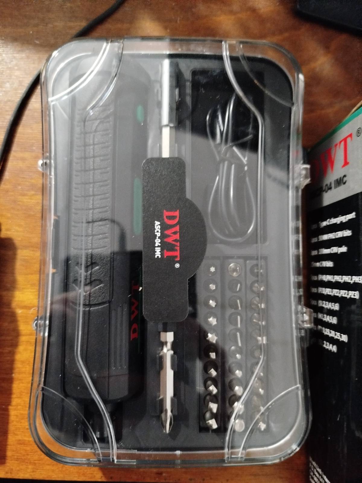 Electric Screwdriver for a secret fiber optic lab in UKRAINE