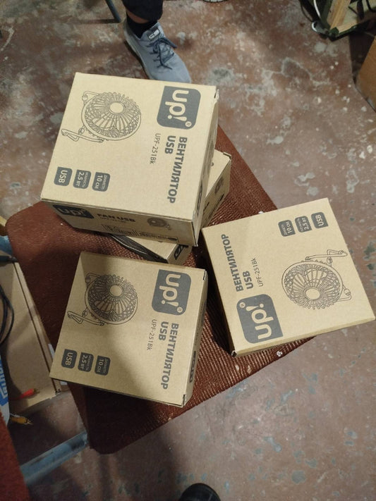 Ventilation fans for soldering in a secret Drone lab in UKRAINE